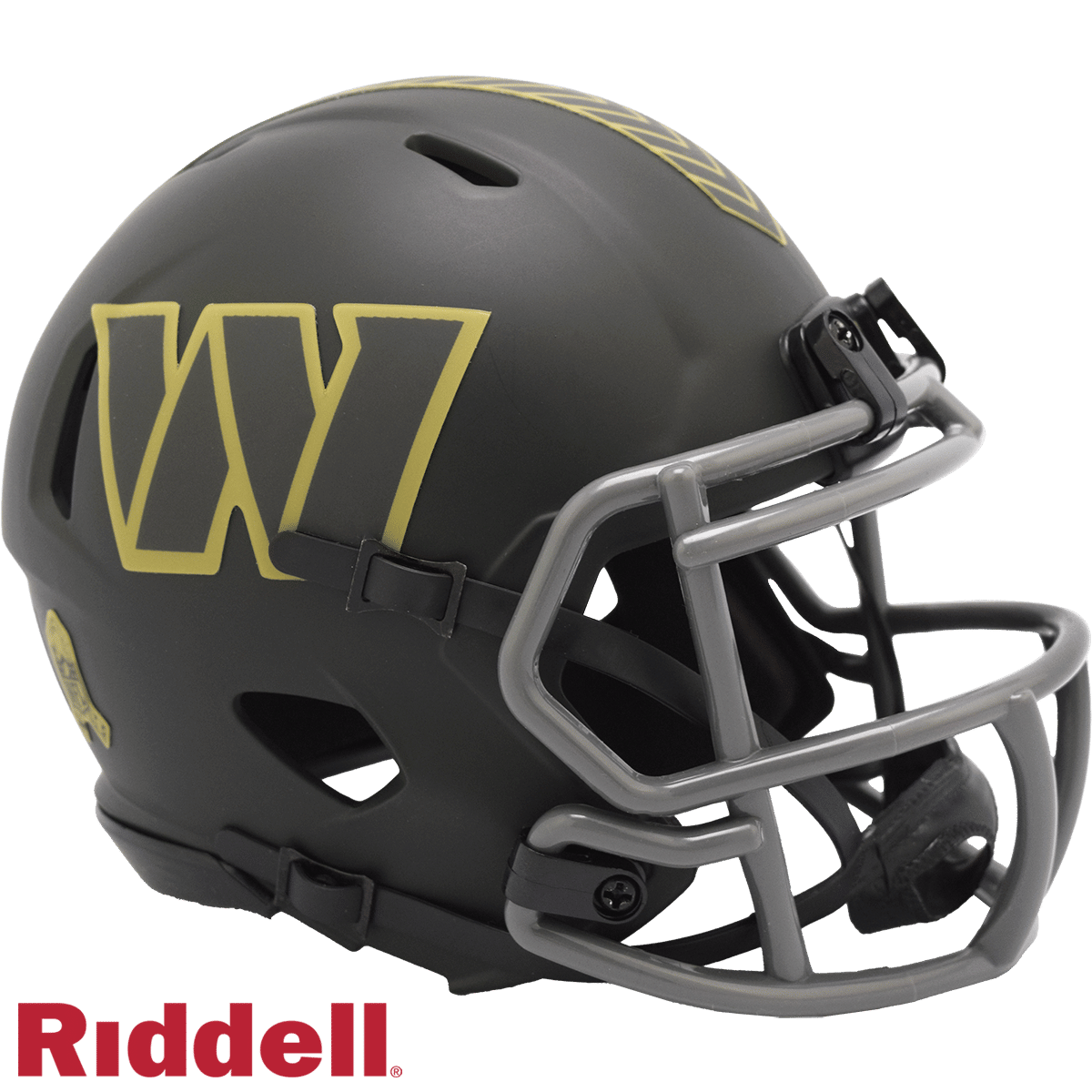Washington Commanders Helmet Riddell Replica Mini Speed Style Salute To Service 2025
