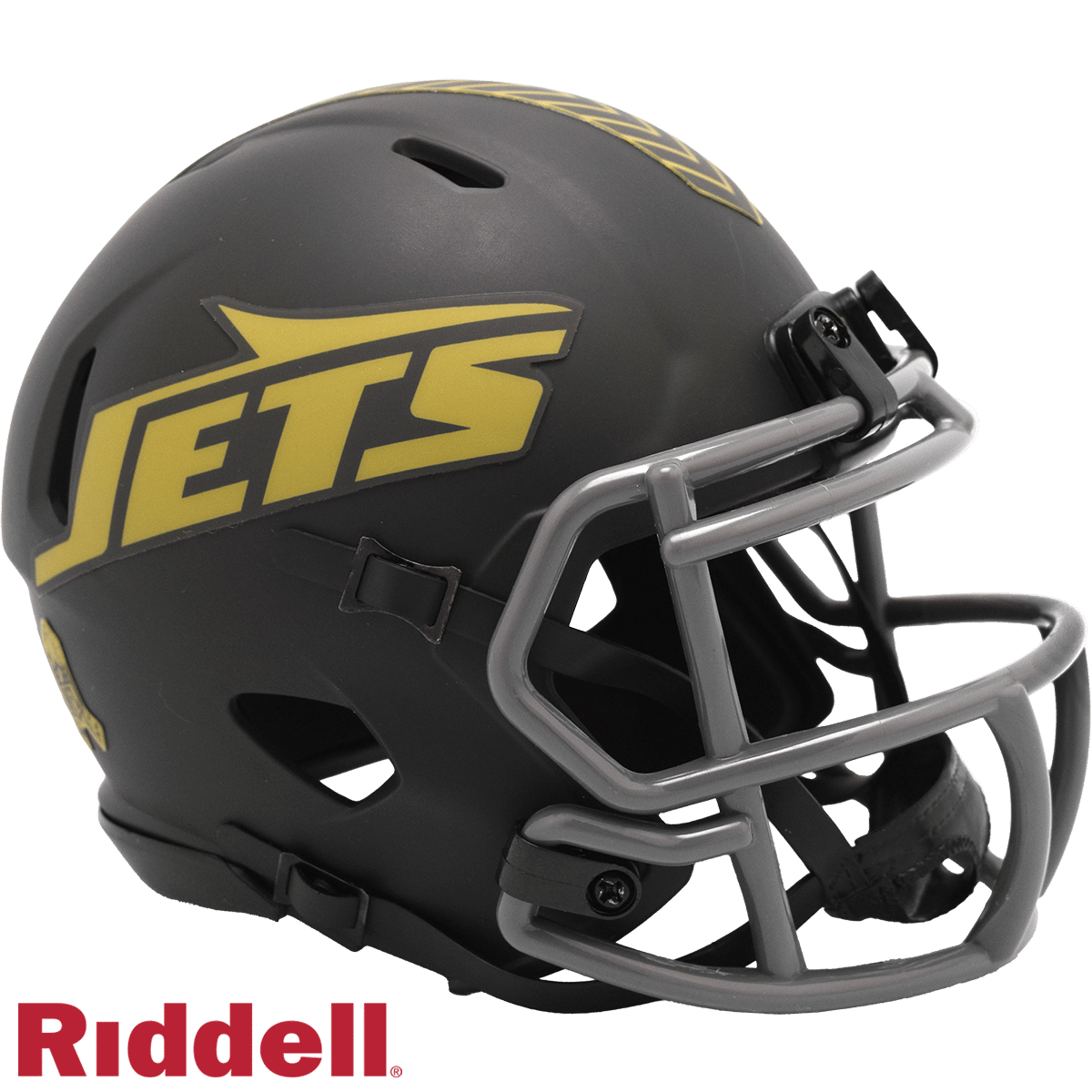 New York Jets Helmet Riddell Replica Mini Speed Style Salute To Service 2025