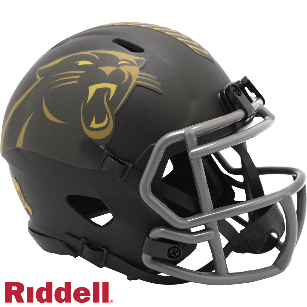 Carolina Panthers Helmet Riddell Replica Mini Speed Style Salute To Service 2025