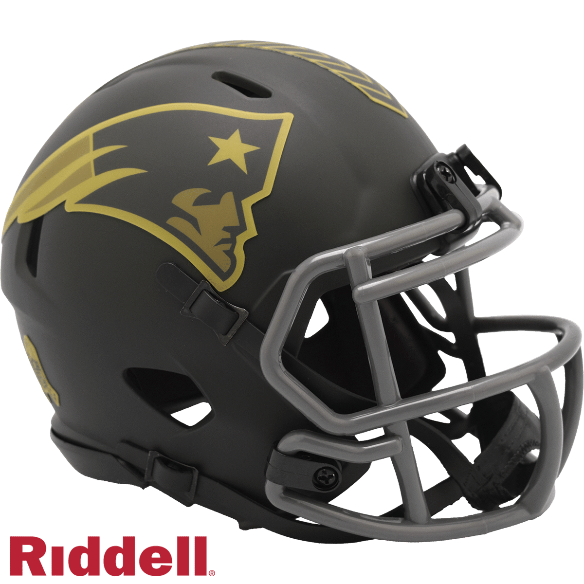 New England Patriots Helmet Riddell Replica Mini Speed Style Salute To Service 2025