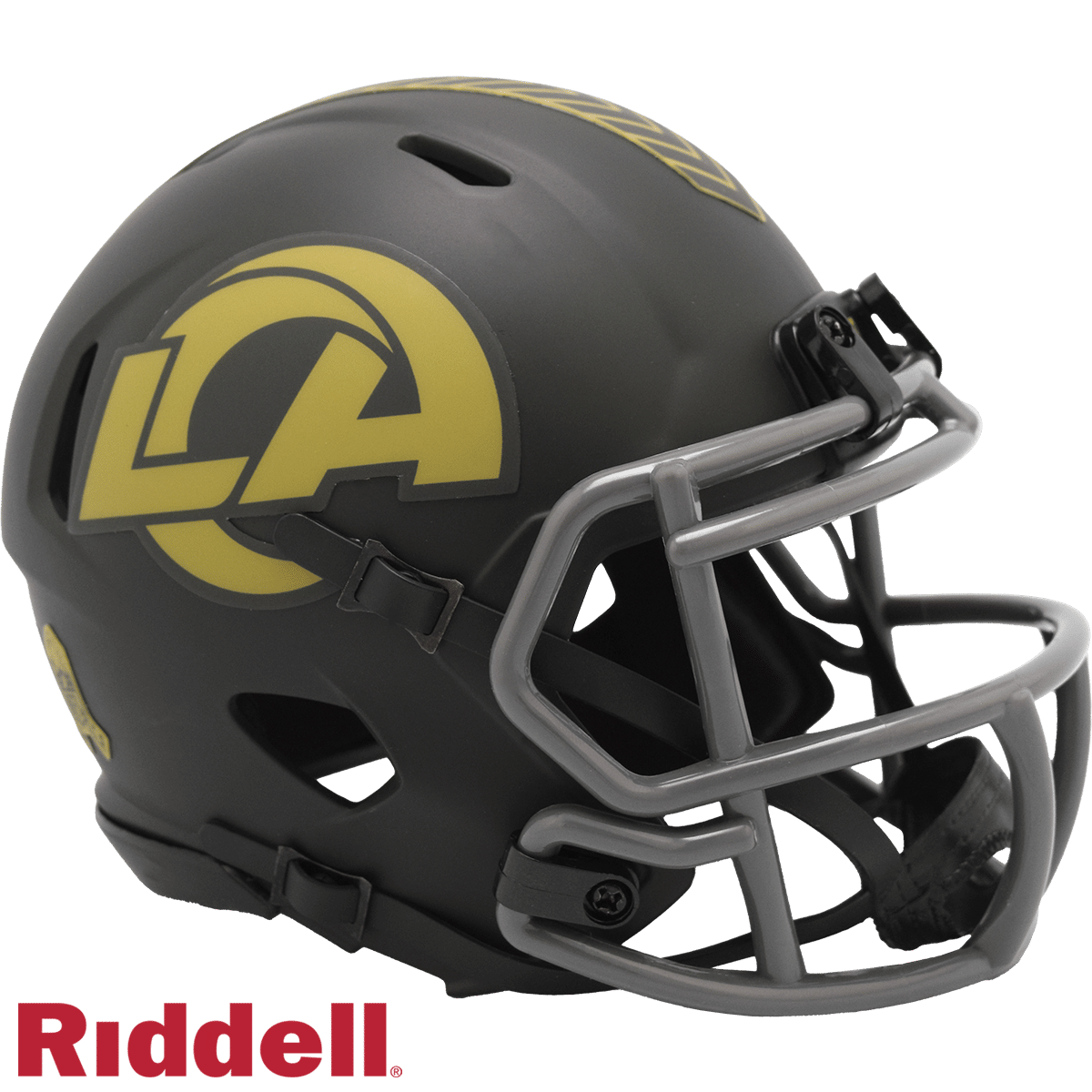 Los Angeles Rams Helmet Riddell Replica Mini Speed Style Salute To Service 2025