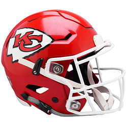 Category: Dropship Sports Fan Gifts, SKU #9585531001, Title: Kansas City Chiefs Helmet Riddell Authentic Full Size SpeedFlex Style