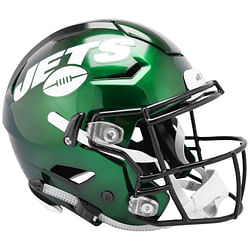 Category: Dropship Sports Fan Gifts, SKU #9585531009, Title: New York Jets Helmet Riddell Authentic Full Size SpeedFlex Style - Special Order