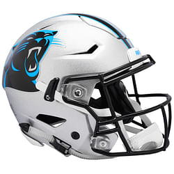 Category: Dropship Sports Fan Gifts, SKU #9585531012, Title: Carolina Panthers Helmet Riddell Authentic Full Size SpeedFlex Style