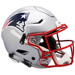 Category: Dropship Sports Fan Gifts, SKU #9585531013, Title: New England Patriots Helmet Riddell Authentic Full Size SpeedFlex Style