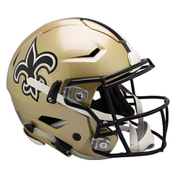 Category: Dropship Sports Fan Gifts, SKU #9585531018, Title: New Orleans Saints Helmet Riddell Authentic Full Size SpeedFlex Style - Special Order