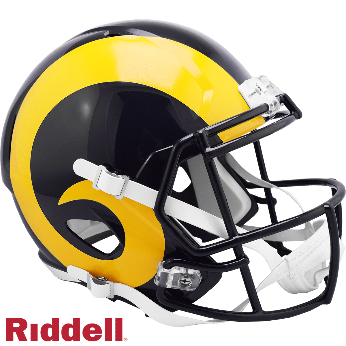 Los Angeles Rams Helmet Riddell Replica Full Size Speed Style 1981-1999 T/B Special Order