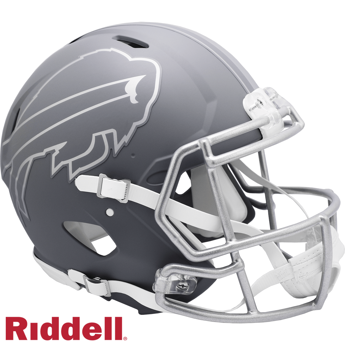 Buffalo Bills Helmet Riddell Authentic Full Size Speed Style Slate Alternate