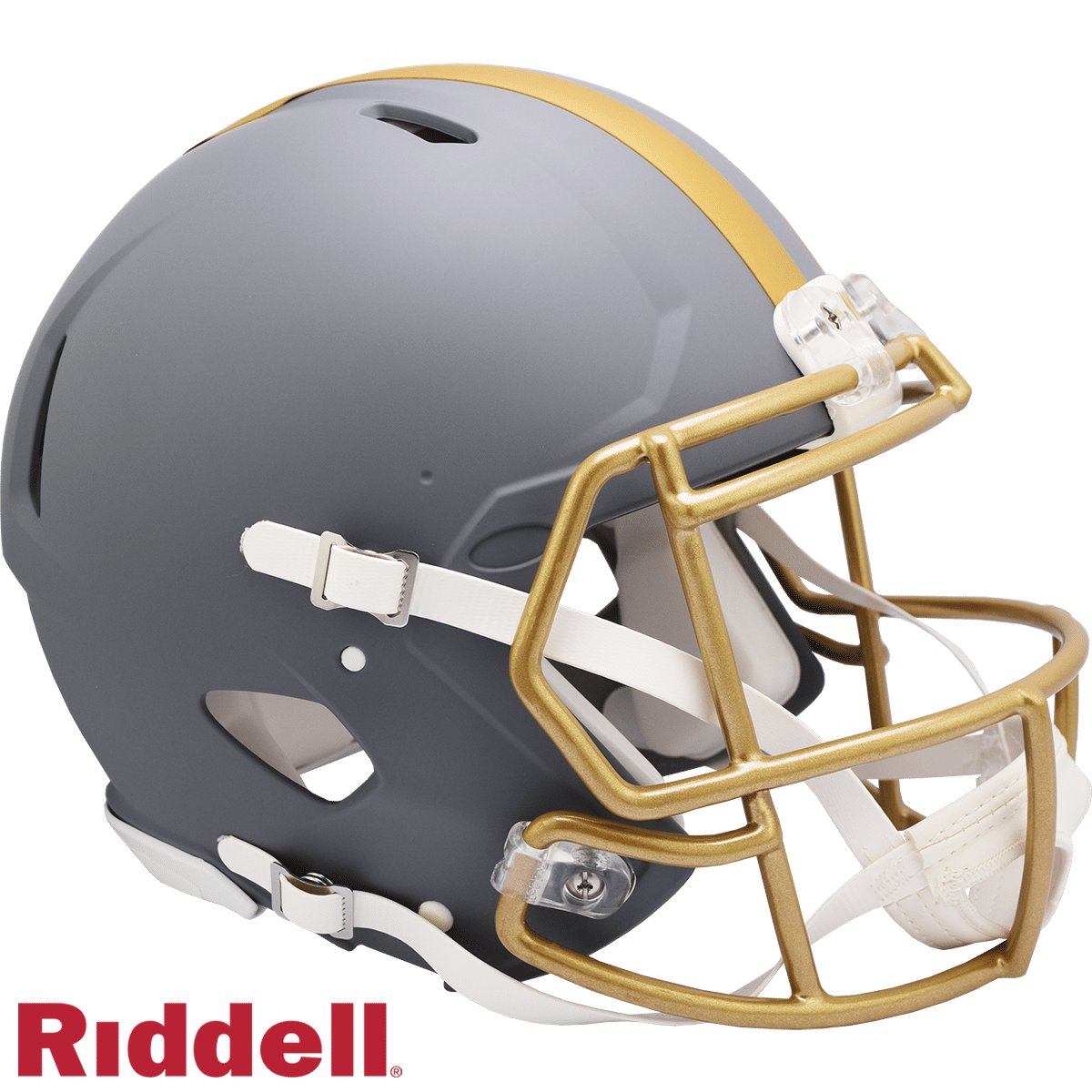 Cleveland Browns Helmet Riddell Authentic Full Size Speed Style Slate Alternate