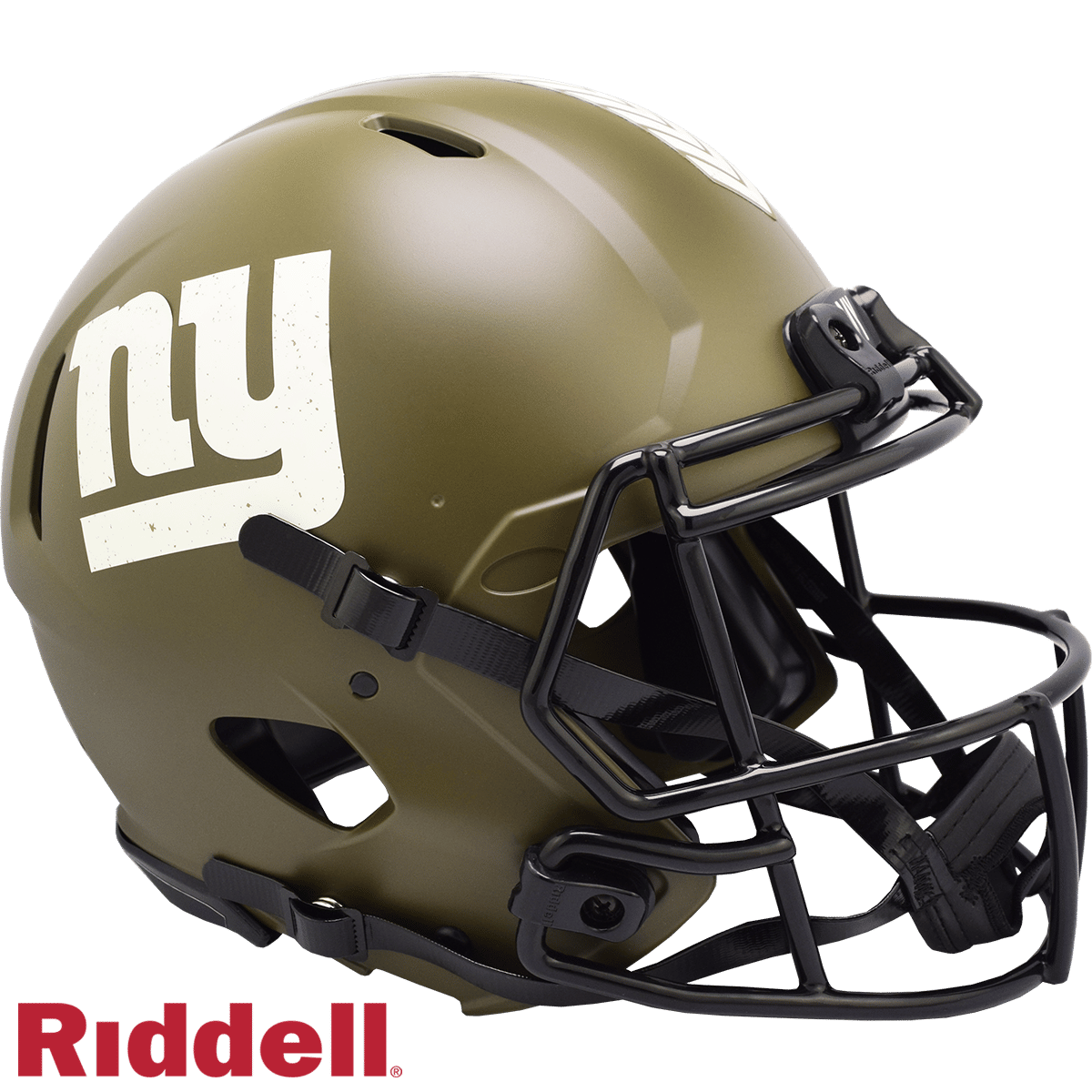 New York Giants Helmet Riddell Authentic Full Size Speed Style Salute To Service 2022