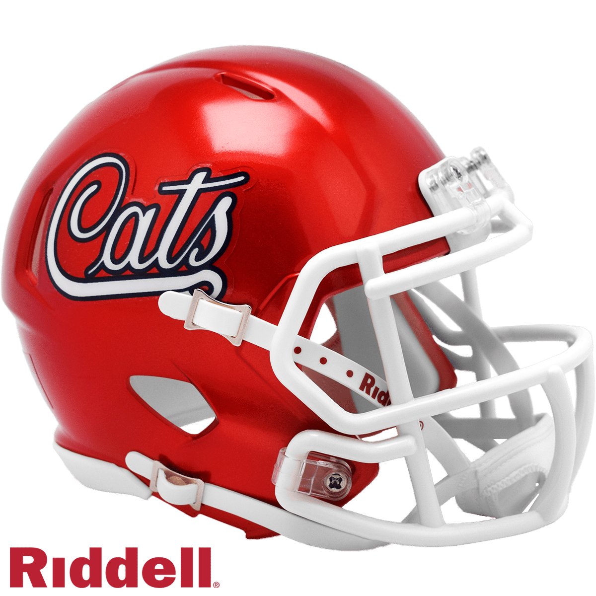 Arizona Wildcats Helmet Riddell Replica Mini Speed Style Cats Script