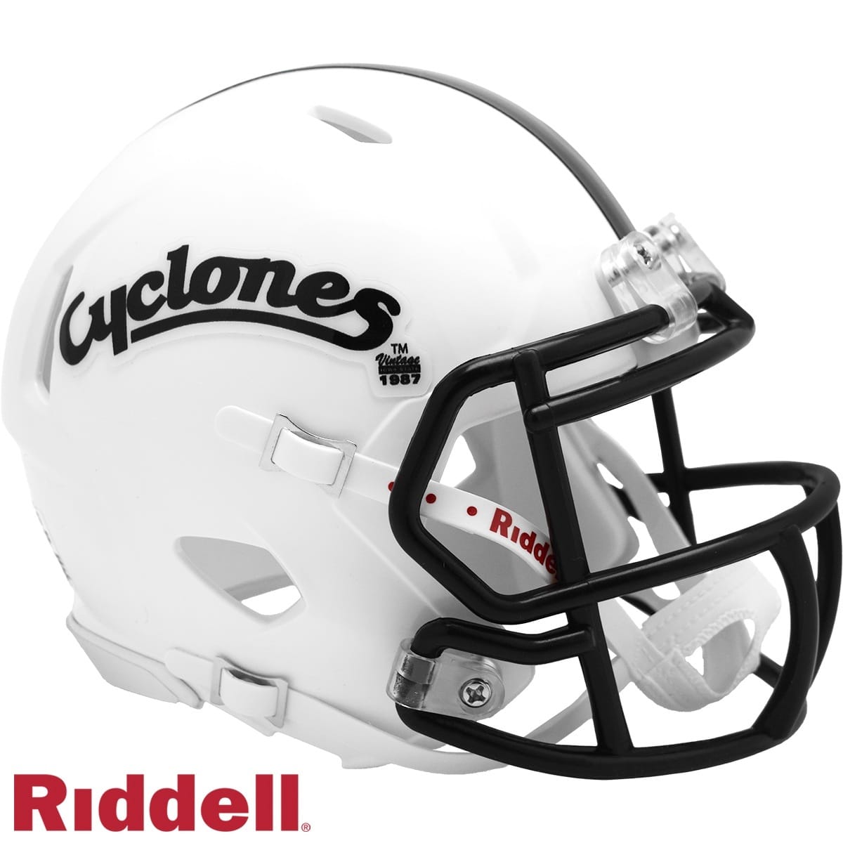Iowa State Cyclones Helmet Riddell Replica Mini Speed Style Script