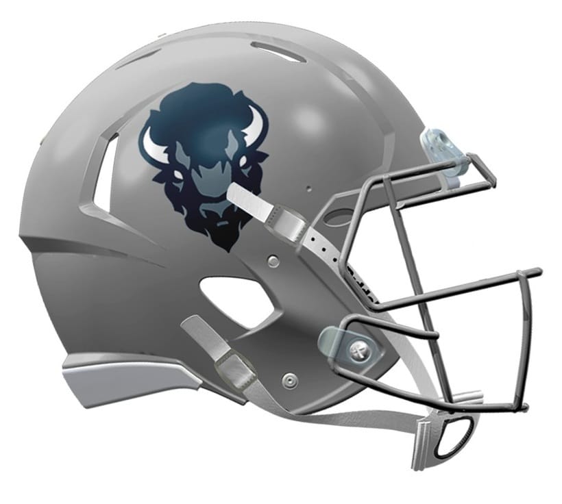 Howard Bison Helmet Riddell Replica Mini Speed Style