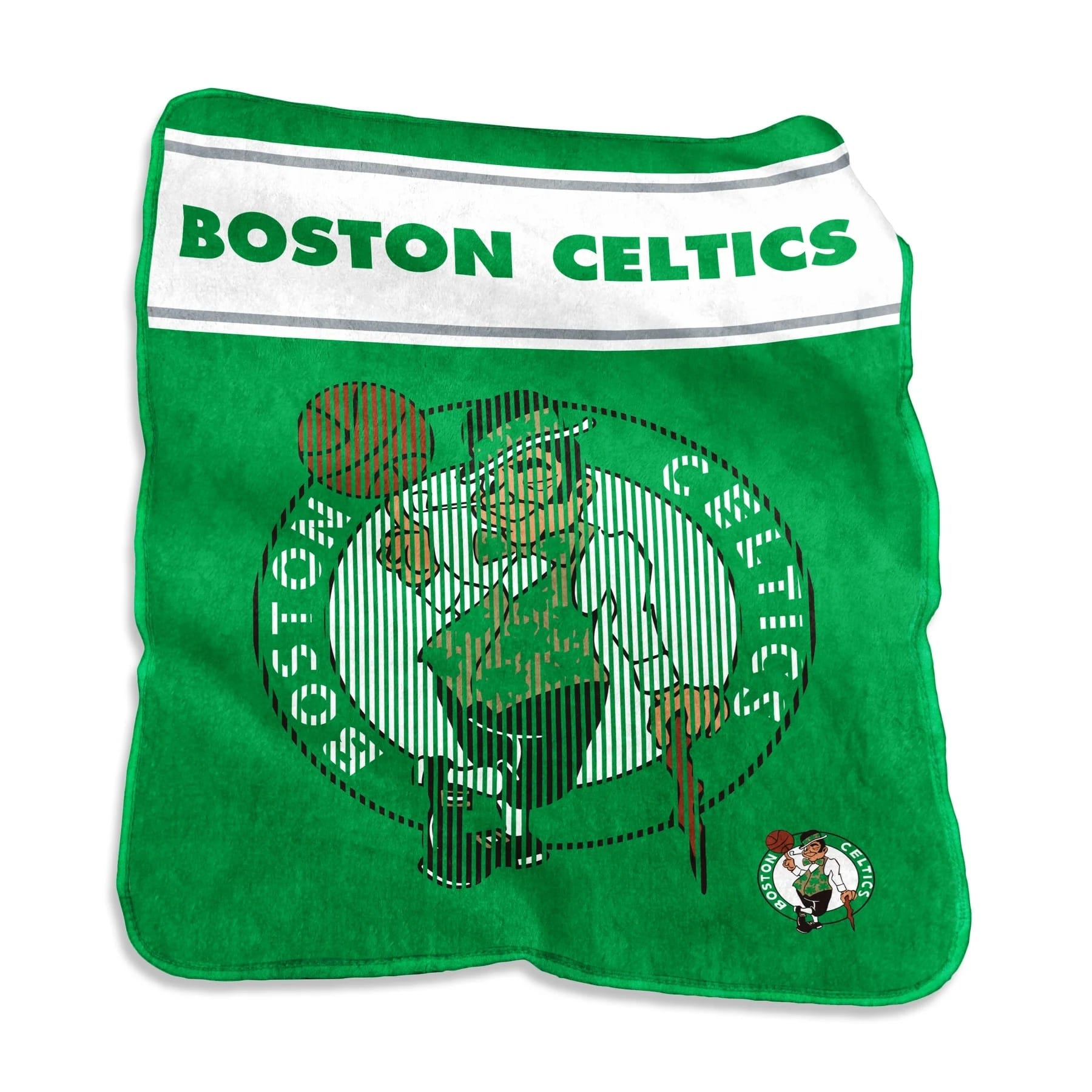 Boston Celtics Blanket 60×80 Raschel Throw