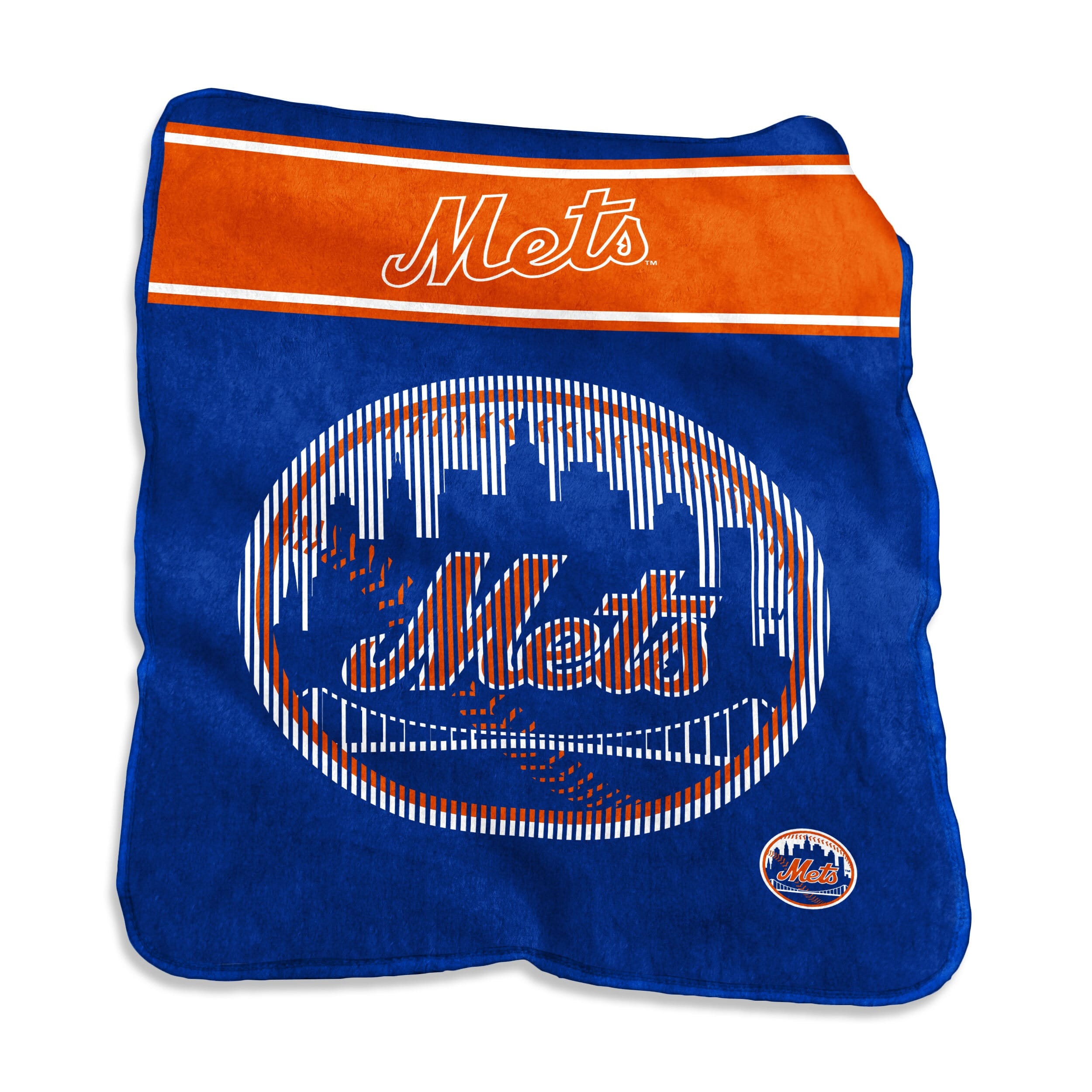 New York Mets Blanket 60×80 Raschel Throw