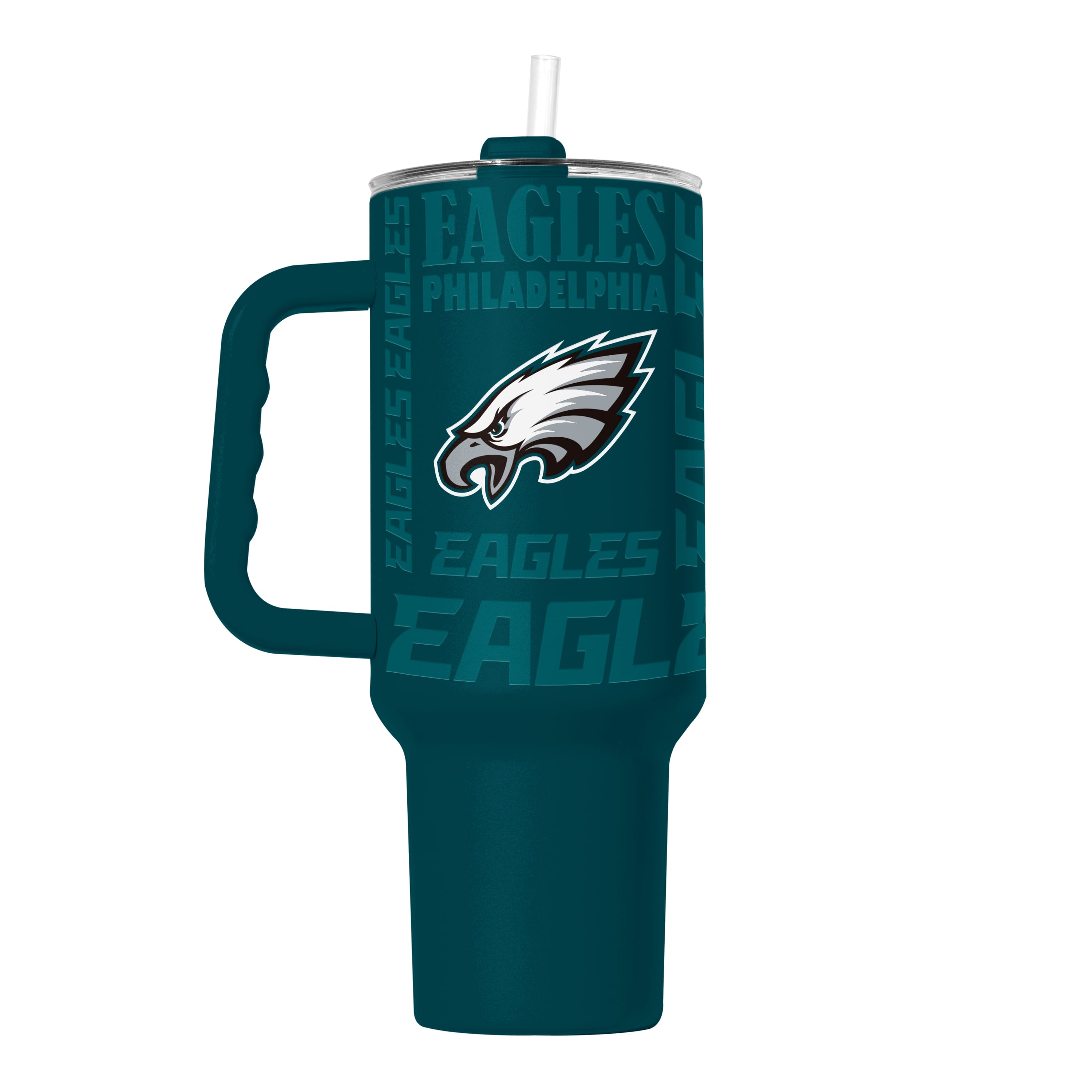Philadelphia Eagles Tumbler 40oz Powder Coat Replay