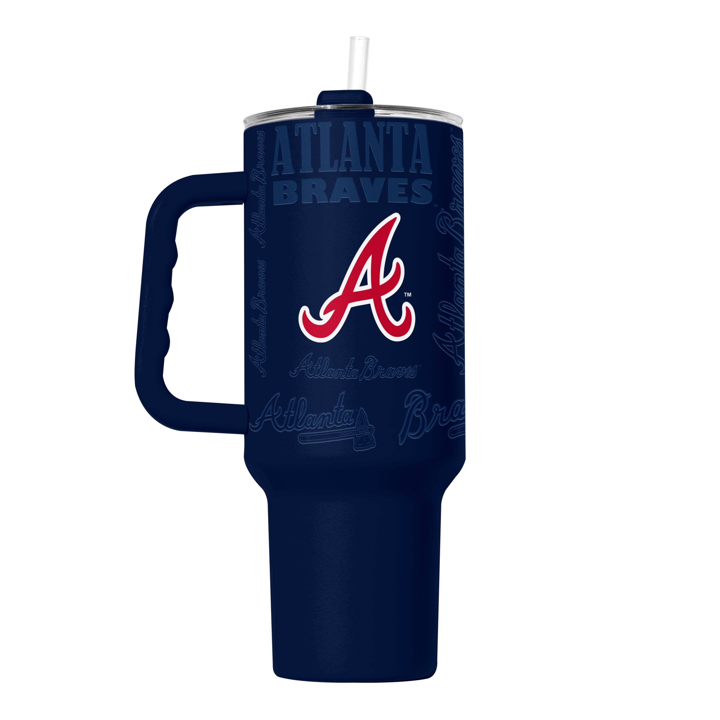 Atlanta Braves Tumbler 40oz Powder Coat Replay