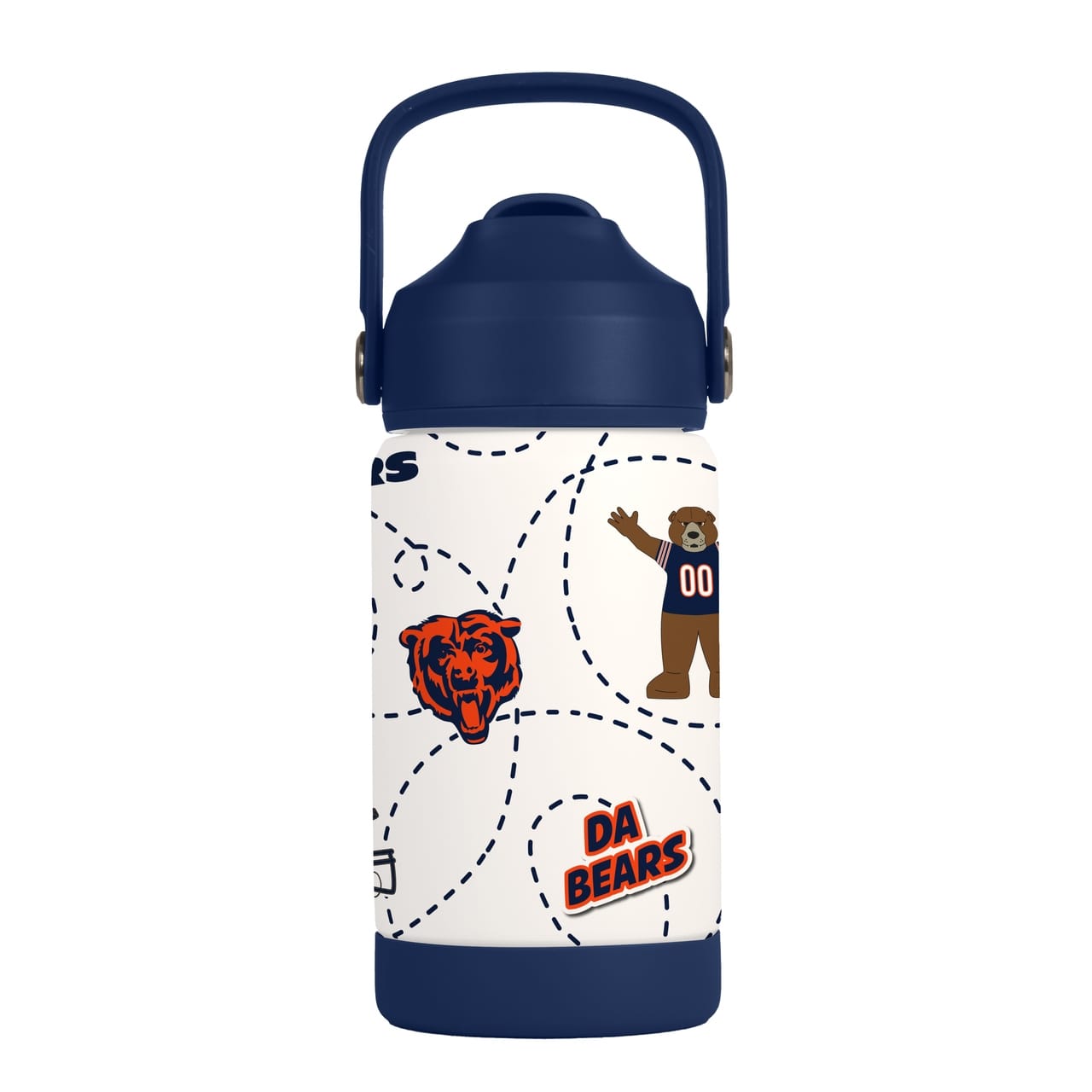 Chicago Bears Kids Bottle 12oz Stainless Steel Mascot