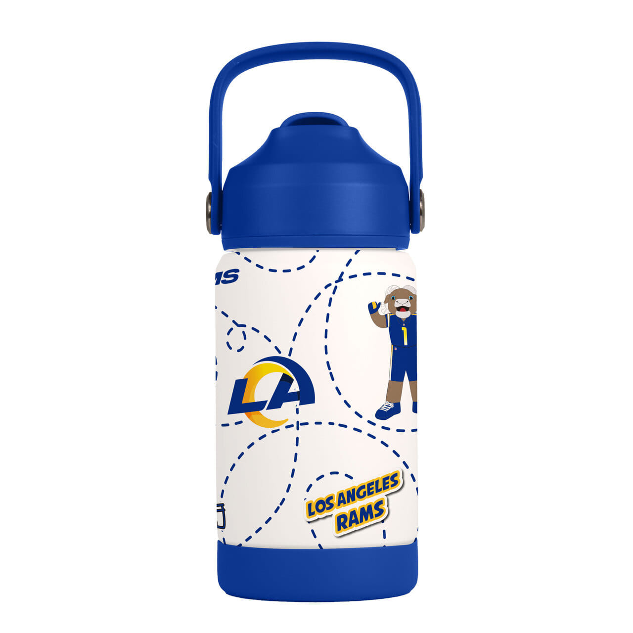 Los Angeles Rams Kids Bottle 12oz Stainless Steel Mascot
