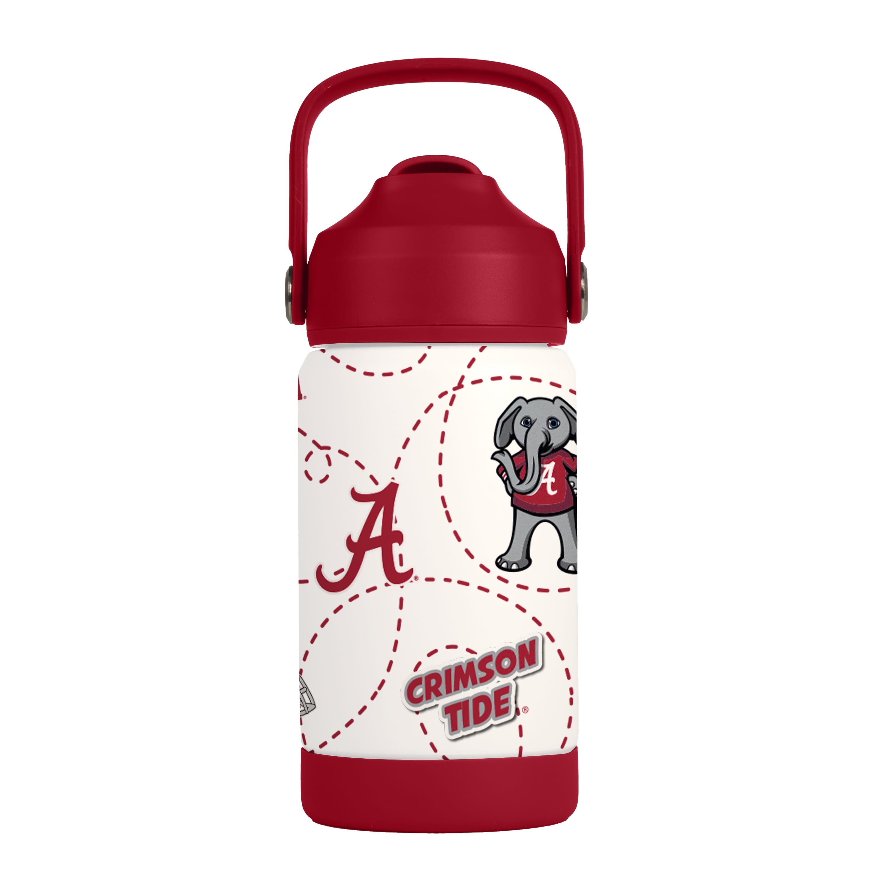 Alabama Crimson Tide Kids Bottle 12oz Stainless Steel Mascot