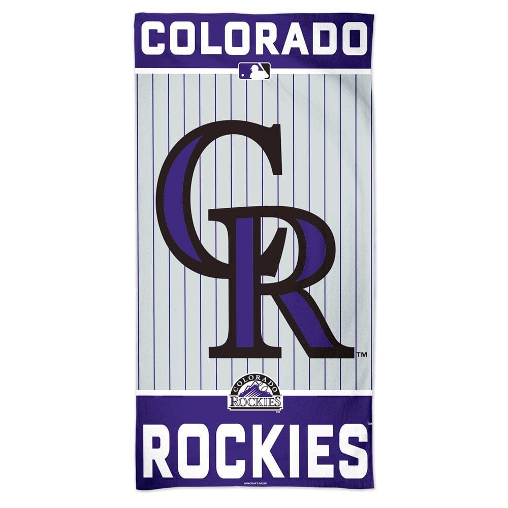 Colorado Rockies Towel 30×60 Beach Style – Special Order