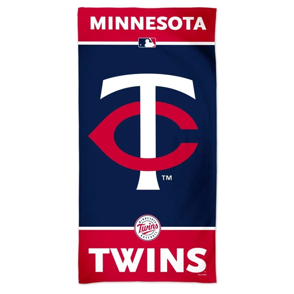 Minnesota Twins Towel 30×60 Beach Style – Special Order