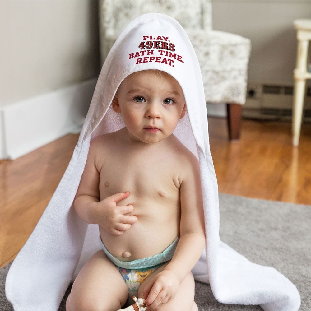 San Francisco 49ers Hooded Baby Towel All Pro