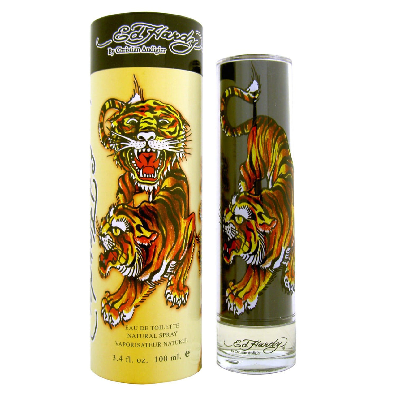 Ed hardy 3.4 eau de toilette spray for men