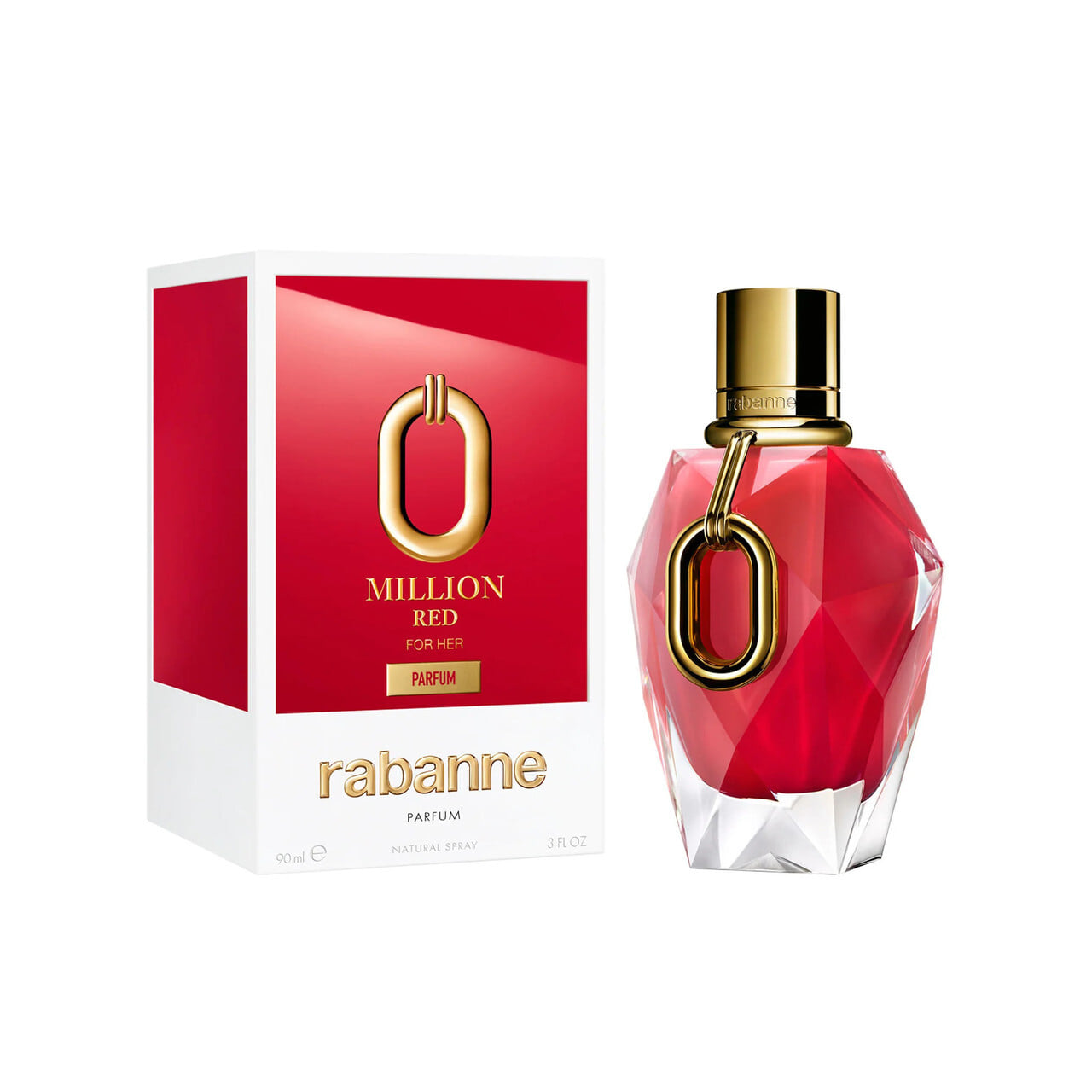 Paco rabanne million red 3 oz parfum spray for women