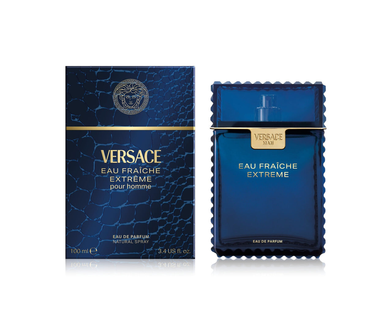 Versace eau fraiche extreme 3.4 eau de parfum spray